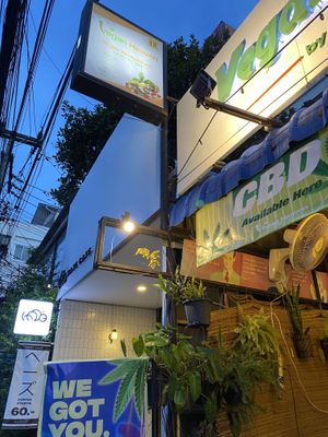 Outside   at Vegan Heaven in Chiang Mai