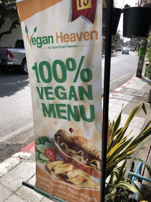   at Vegan Heaven in Chiang Mai