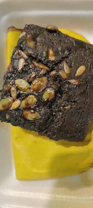 Brownie at Vegan Heaven in Chiang Mai
