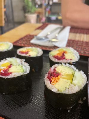 Sushi   at Vegan Heaven in Chiang Mai