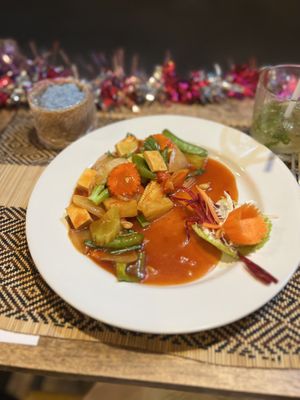   at Vegan Heaven in Chiang Mai