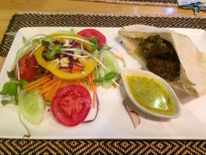 Felafel. at Vegan Heaven in Chiang Mai