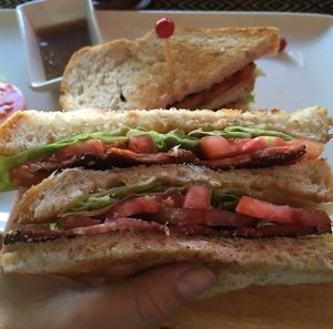 vegan BLT at Vegan Heaven in Chiang Mai