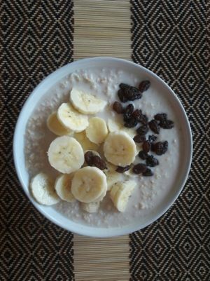 porridge at Vegan Heaven in Chiang Mai