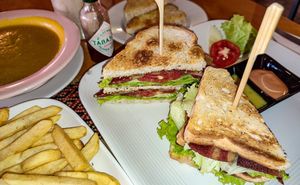 BLT at Vegan Heaven in Chiang Mai