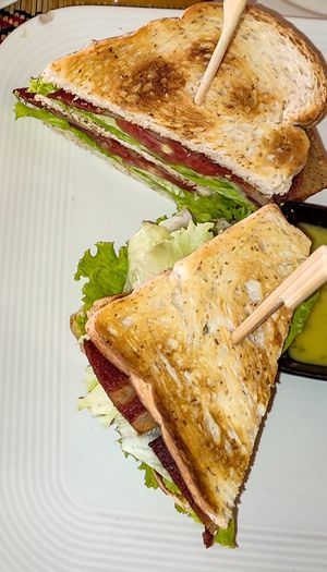 BLT at Vegan Heaven in Chiang Mai