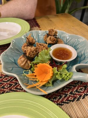 Money bags   at Vegan Heaven in Chiang Mai