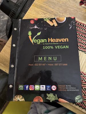   at Vegan Heaven in Chiang Mai