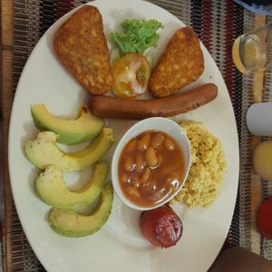 All day breakfast at Vegan Heaven in Chiang Mai