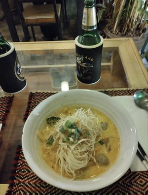 Koa soy tipical from Chiangmai at Vegan Heaven in Chiang Mai