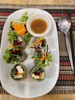   at Vegan Heaven in Chiang Mai