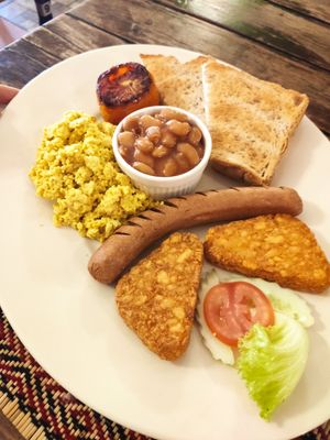 Breakfast B at Vegan Heaven in Chiang Mai