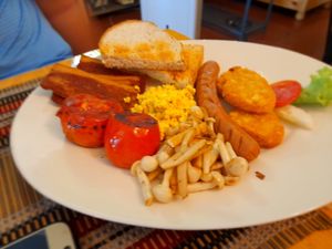 Breakfast c at Vegan Heaven in Chiang Mai