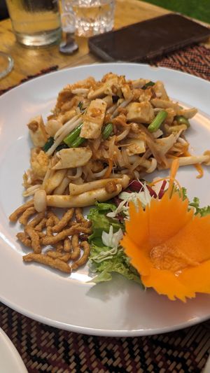 Pad Thai at Vegan Heaven in Chiang Mai