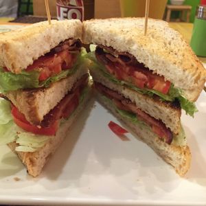 Vegan BLT  at Vegan Heaven in Chiang Mai