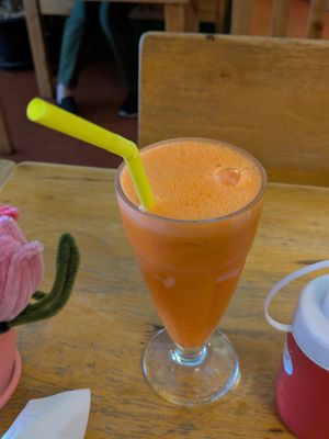 Anti-inflammatory Juice at Vegan Heaven in Chiang Mai