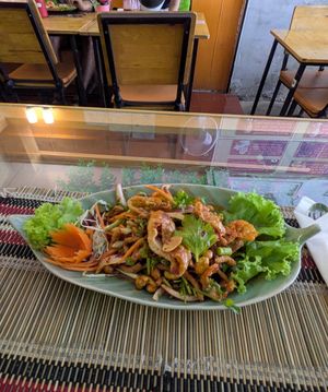 Vegan Heaven Salad at Vegan Heaven in Chiang Mai