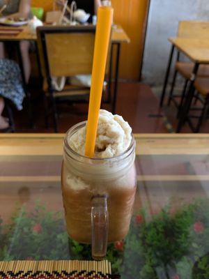 Coffee Shake at Vegan Heaven in Chiang Mai