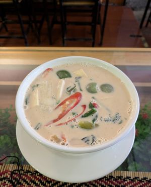 Red Curry at Vegan Heaven in Chiang Mai