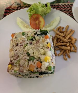 Fried Rice at Vegan Heaven in Chiang Mai