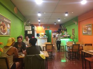Inside  at Vegan Heaven in Chiang Mai