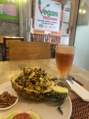   at Vegan Heaven in Chiang Mai