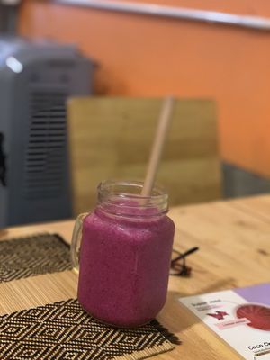Smoothie  at Vegan Heaven in Chiang Mai