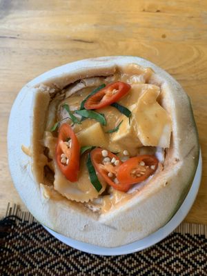 Curry at Vegan Heaven in Chiang Mai