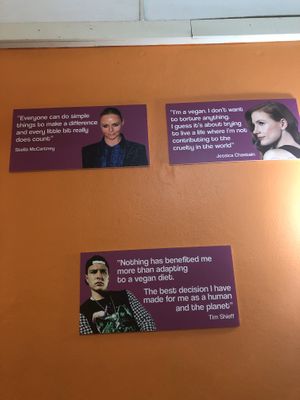 .. at Vegan Heaven in Chiang Mai