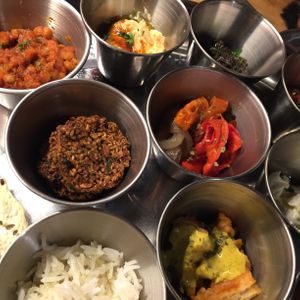 Taster at Teteria India in Barcelona