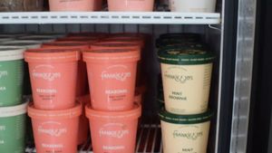 Pints to take home: mint brownie at Frankie & Jo's - Capitol Hill in Seattle