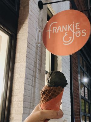 Salted Caramel Ash / Jamocha Chaga Fudge at Frankie & Jo's - Capitol Hill in Seattle