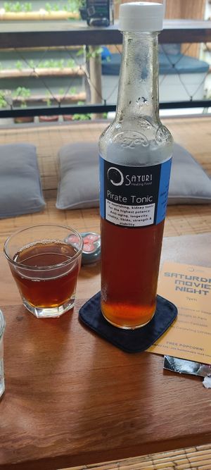 Pirate tonic at Sayuri Healing Food in Ubud