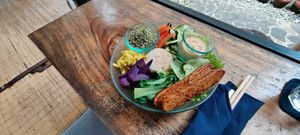 Nourishing bowl at Sayuri Healing Food in Ubud