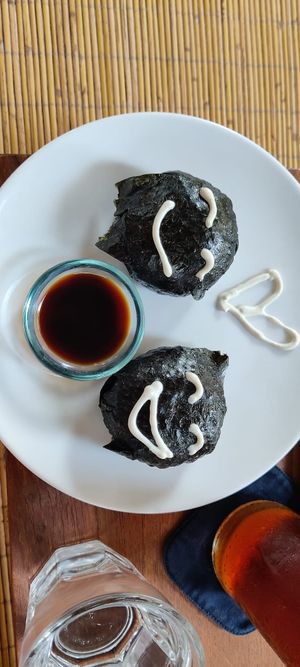 Onigiri sisters at Sayuri Healing Food in Ubud