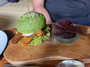 Burger   at Sayuri Healing Food in Ubud