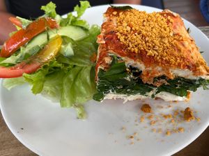 Raw lasagne   at Sayuri Healing Food in Ubud