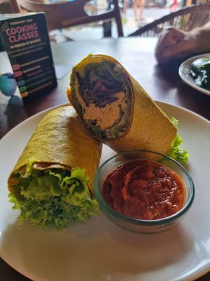 Breakfast Burrito at Sayuri Healing Food in Ubud