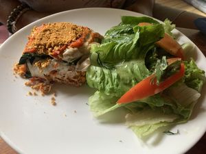 Lasagne  at Sayuri Healing Food in Ubud