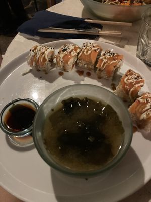 Jackfruit salmon   at Sayuri Healing Food in Ubud
