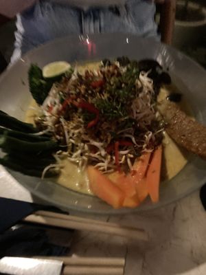 Laksa  at Sayuri Healing Food in Ubud