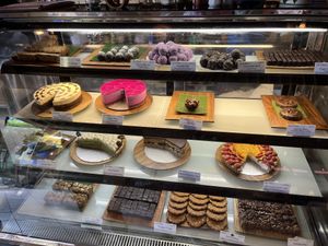 Dessert selection  at Sayuri Healing Food in Ubud