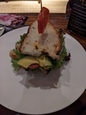 Sandwich at Sayuri Healing Food in Ubud