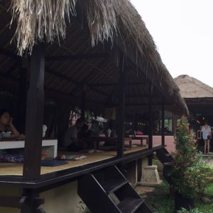 Garden at Sayuri Healing Food in Ubud