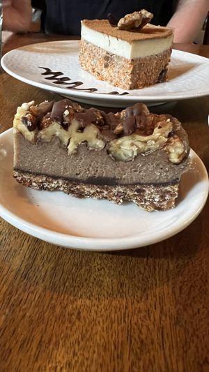 Raw snickers bar   at Sayuri Healing Food in Ubud