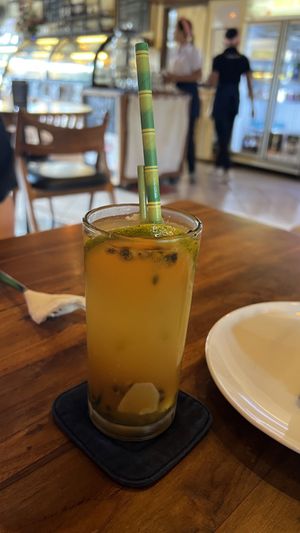 Orange Passionfruit Mojito   at Sayuri Healing Food in Ubud