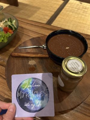 Pure cacao  at Sayuri Healing Food in Ubud