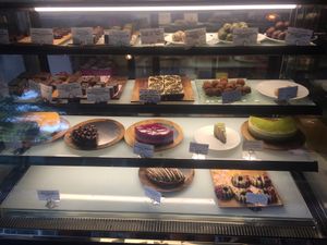 their raw desserts at Sayuri Healing Food in Ubud