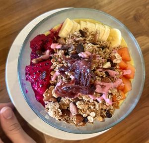 Build your own smoothie bowl  at Sayuri Healing Food in Ubud