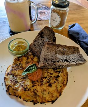 Vegan Omelette at Sayuri Healing Food in Ubud